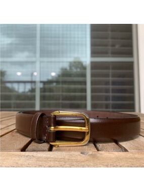 Christian Dior Belt L Vintage Brown